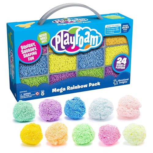 Educational Insights Playfoam Mega Pack with 10 Colors of Playfoa...