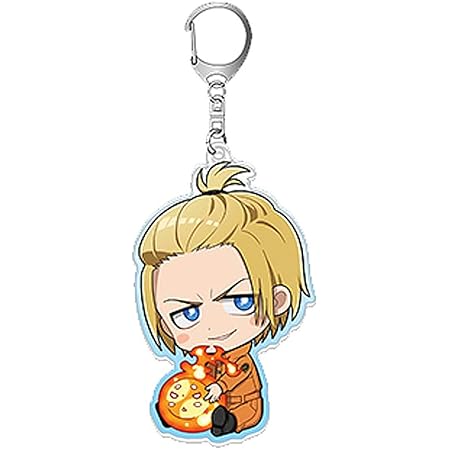 Amazon Dirolvon 炎炎ノ消防隊 アーサー ボイル アクキー アクリルキーホルダー グッズ かわいい アニメ 萌えグッズ 通販