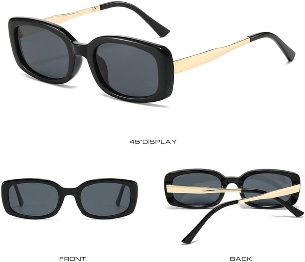 Retro Men Square Sunglasses Fashion Gradient Shades Uv400 Women Trending Jelly Color Sun Glasses image 4