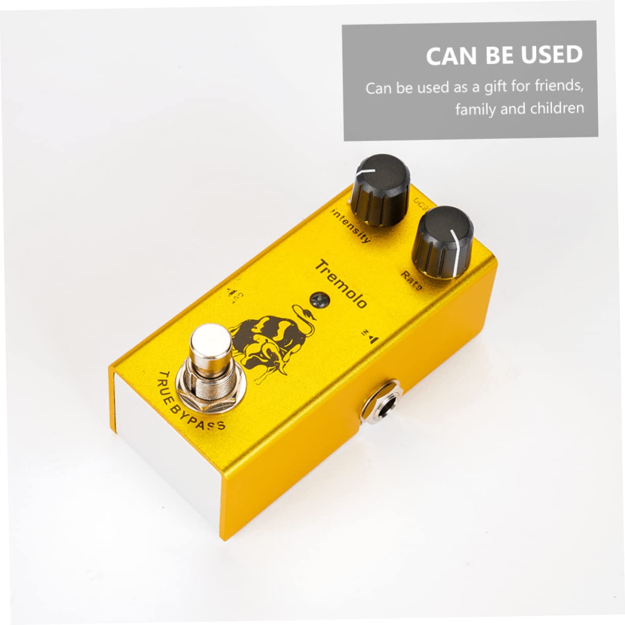 ibasenice 2pièces Pédale De Tremolo Pour Guitare Avec Contrôle De Taux Et Bypass Effet Guitare Classique à Simuler Pour Amplificateur