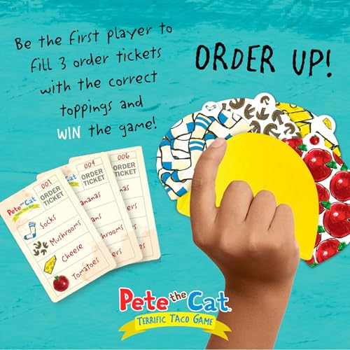 Pete the Cat Terrific Taco Game de Briarpatch miniatura 5