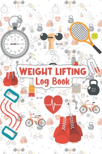 Libro de registro de levantamiento de pesas y diario de fitness diario para hombres y mujeres