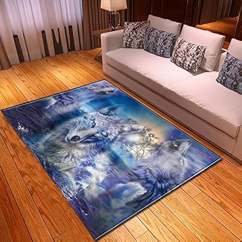 Mateju 3D Animal Print Area Rug Cover
