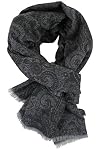 Mens Fashion Scarves Paisley