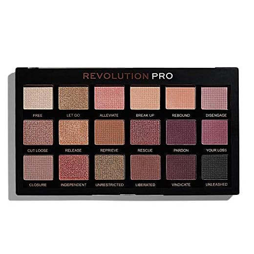 Revolution PRO Regeneration Unleashed Eye Shadow Palette, 18 x 0,8 g