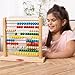 Melissa & Doug Abacus - Classic Wooden Educational Counting Toy With 100 Beads