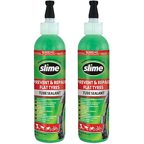 Slime Sellante de Reparación de Pinchazo de Neumático con Cámara Cover