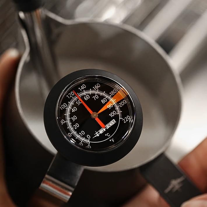 Thermomètre Cadran 0-100°C Lait Et Café Cuisine