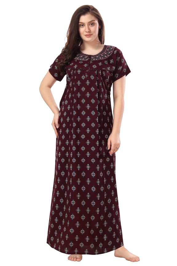 Image of Soulemo Women's Printed Alpine Nighty 1656