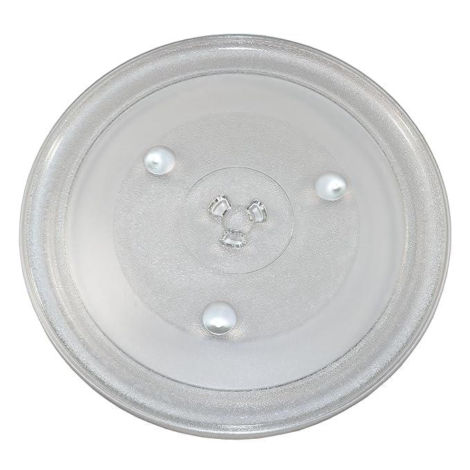 Image of Glass Plate Compatible with IFB 20PM-MEC2 - Size : 9.50 inch Coupler Microwave Capacity 20 litres (Grey Glass Plate 20L)