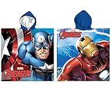  MARVEL Poncho toalla Los Vengadores Capitan America Iron Man
