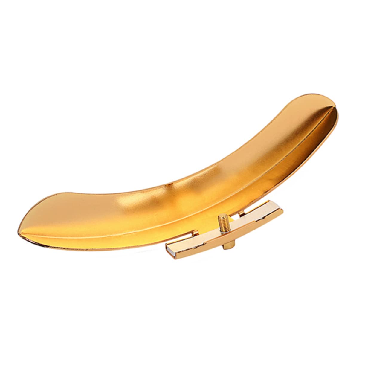 Yardwe Banjo Armrest Pad Gold Guard Zinc Alloy Single Leg Banjo Part Ha18 Mirror Finish