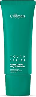 Skin Chemists Green Caviar ‘Sea Grapes’ Day Face Moisturizer | Anti Aging Day Face Cream with Vitamin C, Vitamin A and Retinol Alternative for smooth younger looking skin - Made in the UK | 1 fl oz