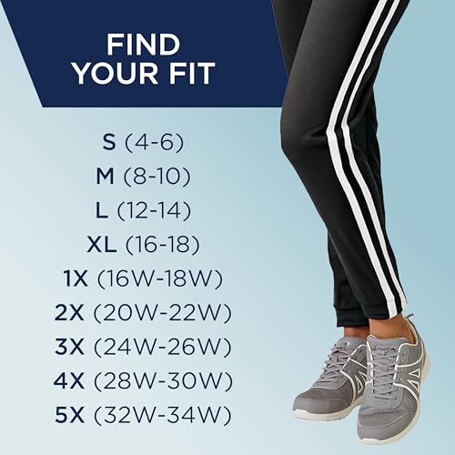 Vevo Active Women's Track Joggers with Side Stripe4