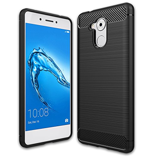 GeeRic Cover Huawei Nova Smart, Nero Silicone