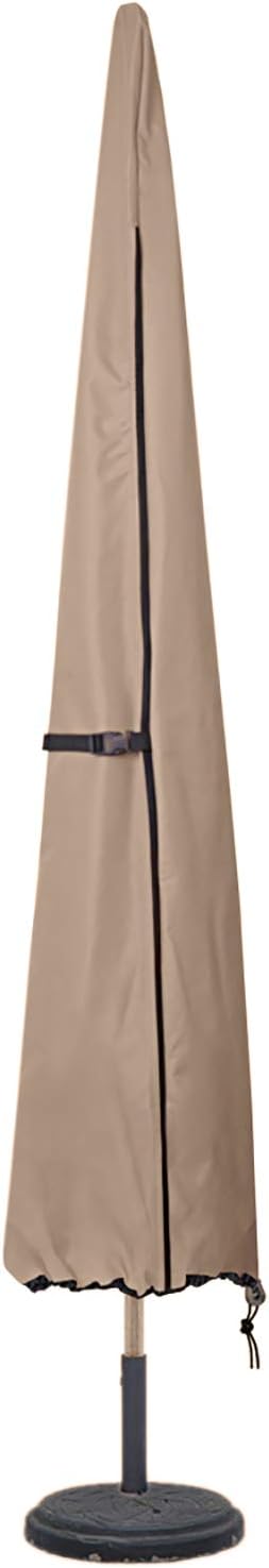 ULTCOVERPatio Umbrella Cover - 600D Waterproof Outdoor Market Umbrella Cover - Fits Market Umbrella Up to 12 Feet