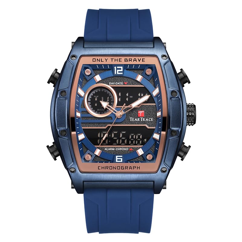 Montre de sport analogique TEARTRACE pour homme le compagnon idéal de vos aventures