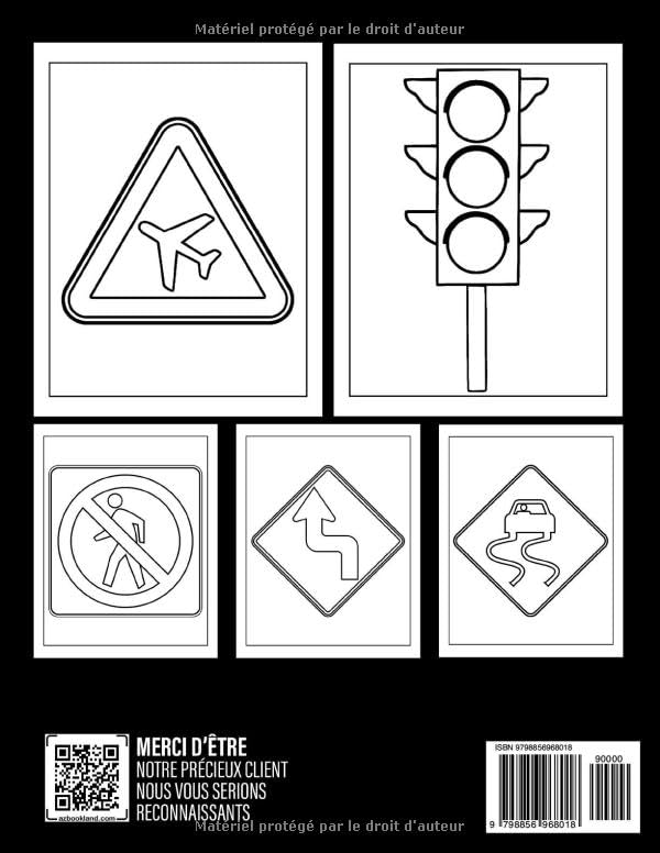 Image secondaire de Livre de Coloriage des Panneaux de Signalisation Routière