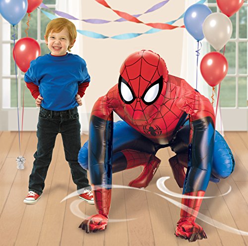 Image of Anagram Spider Man Gliding Balloon, Multicolor, Giant