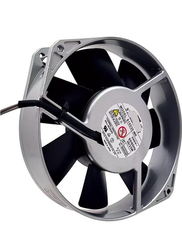 Style Fan S15D20-MK 200VAC 17238 All-Metal High-Temp Axial Fan