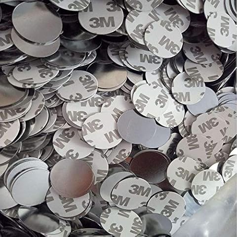 3M Round Metal Stickers Iron Adhesive for Empty Magnetic Shadow Palette Tools Accessories (100PCS) Cover