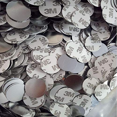 3M adesivi rotondi in metallo adesivo in ferro per vuoto, palette di ombre magnetiche accessori (100PCS)