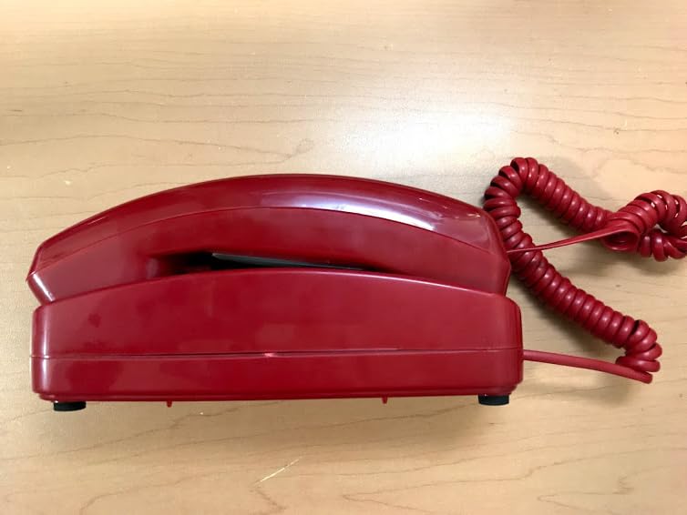 Teléfono de emergencia Trim-Style con marcador de línea roja miniatura 2