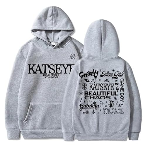 Easwisa Katseye Beautiful Chaos Album Tour Sudadera con Capucha Hombre/Mujer Moda Retro Jersey Y2K Sudadera De Manga Larga Harajuku Hip-Hop Unisex Productos para Fans-Grey||l | Ya disponible en tu tienda friki favorita! En mundofriki.es! Easwisa Katseye Beautiful Chaos Album Tour Sudadera con Capucha Hombre/Mujer Moda Retro Jersey Y2K Sudadera De Manga Larga Harajuku Hip-Hop Unisex Productos para Fans-Grey||l | Ya disponible en tu tienda friki favorita! En mundofriki.es!