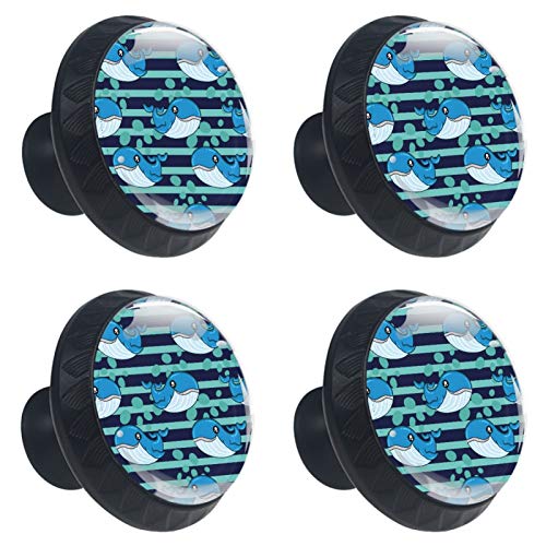Boutons de meuble en verre de qualité supérieure au design marin raffiné
