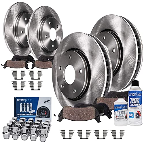 Image of Detroit Axle - Brake Kit for Dodge Grand Caravan VW Routan