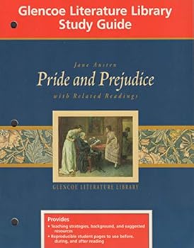 Paperback Pride and Prejudice (Glencoe Literature Library Study Guide) Book