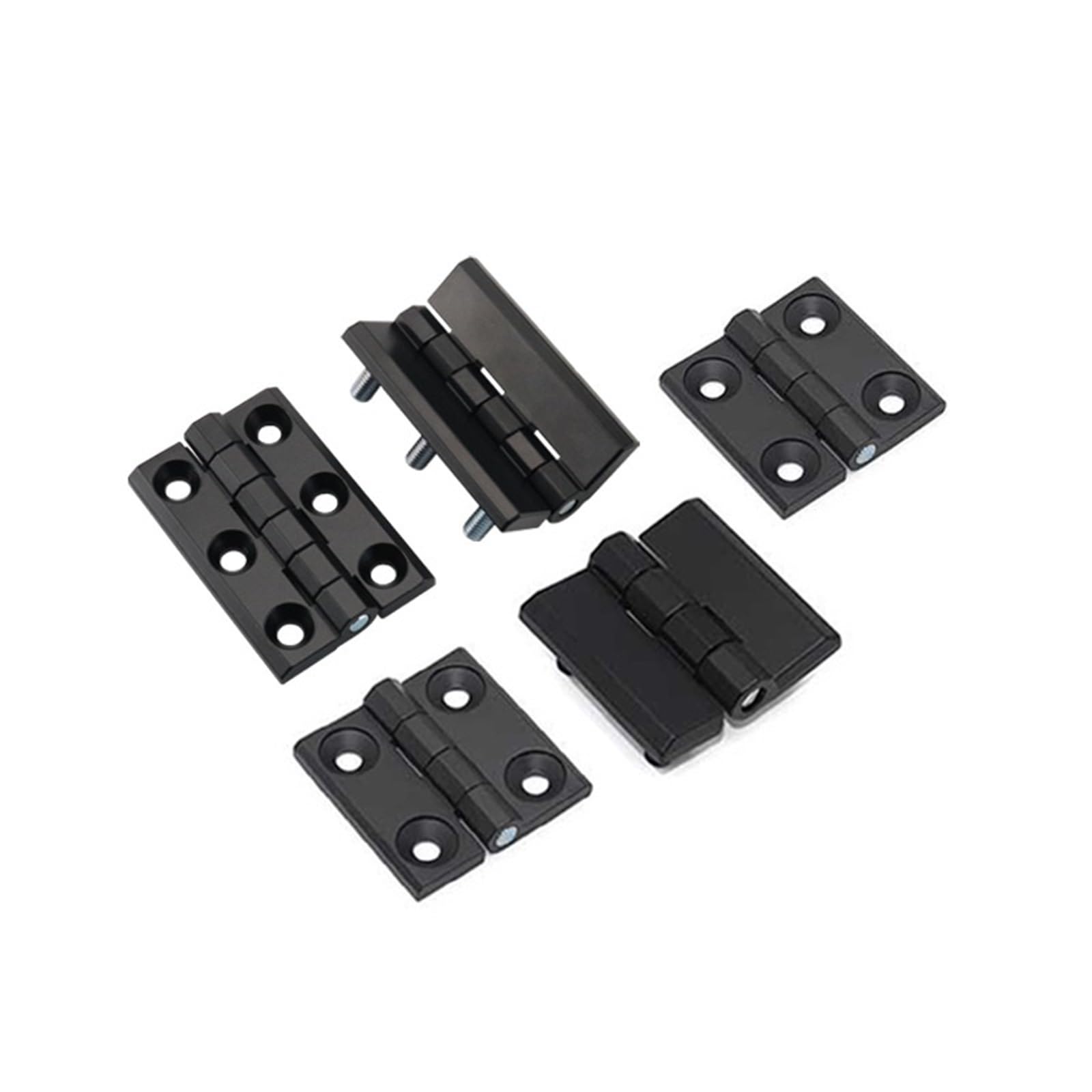 Zinc Alloy Square Hinge Cabinet Door Chassis Suitable for Industrial Machinery Equipment Accessories 1Pcs(40x40-Counterbore)