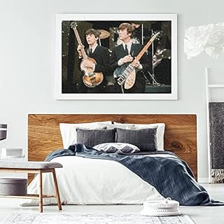 Puzzles 1000 pièces The Beatles Jigsaw Puzzle Groupes célèbres pour Les familles Niveau de difficulté Puzzles Jeux pour Adultes et Enfants, Jeux pour la Maison - Les Beatles, Paul McCartney, John Lennon, RIngo Starr, George Harrison Puzzles 1000 pièces The Beatles Jigsaw Puzzle Groupes célèbres pour Les familles Niveau de difficulté Puzzles Jeux pour Adultes et Enfants, Jeux pour la Maison – Image 7