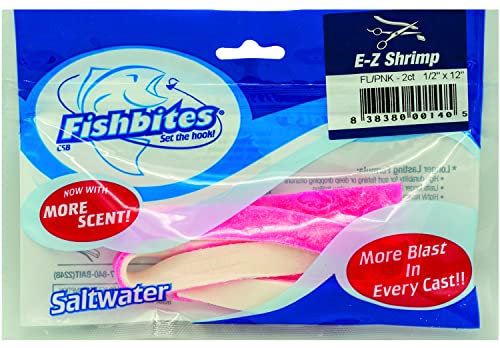 Fishbites E-Z Shrimp - Longer Lasting (Flesh/Pink)