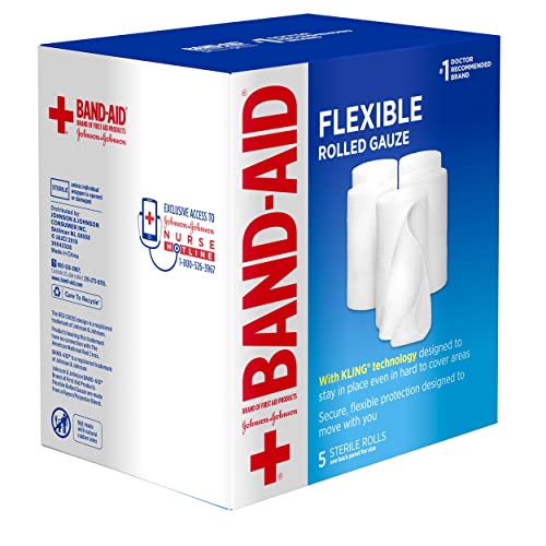 Band-Aid JJ-2382 Brand Of First Aid Products Flexible Rolled Gauze Dressing For Minor Wound Care thumb #8
