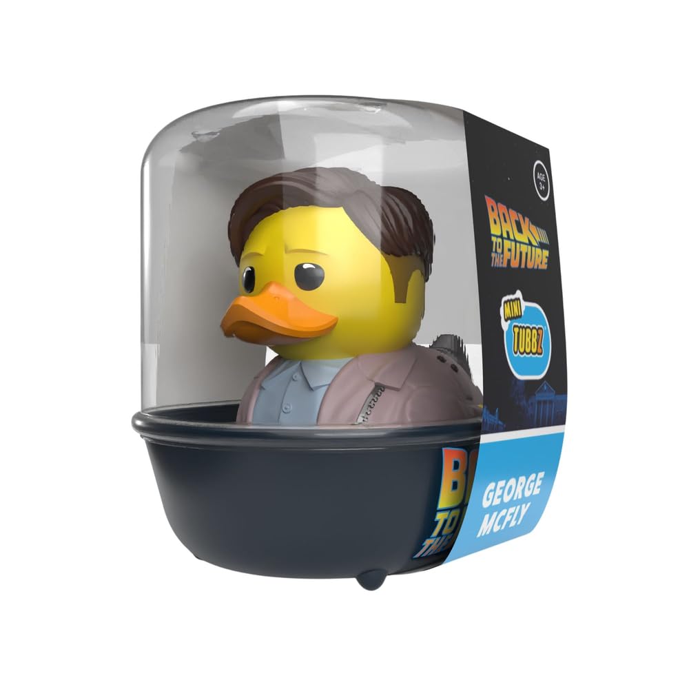 TUBBZ Mini: Back to the Future - George McFly Cosplaying Rubber Duck Vinyl Figure
