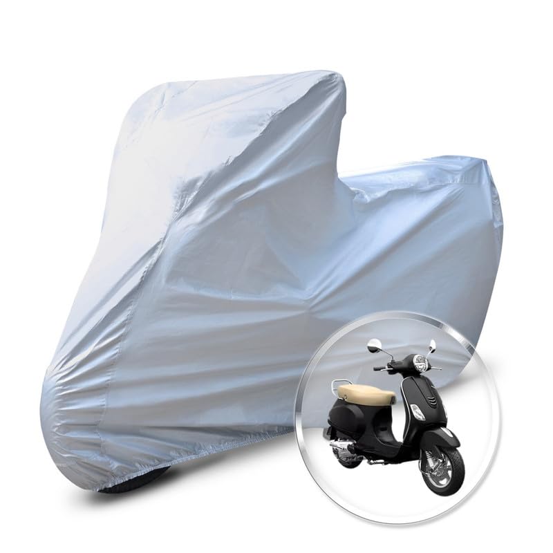 Image of Neodrift 'CrystalMax' Bike Cover for Vespa VXL 125 (All-Weather Motorcycle Protection, Water & UV Resistant, Dustproof, Windproof).
