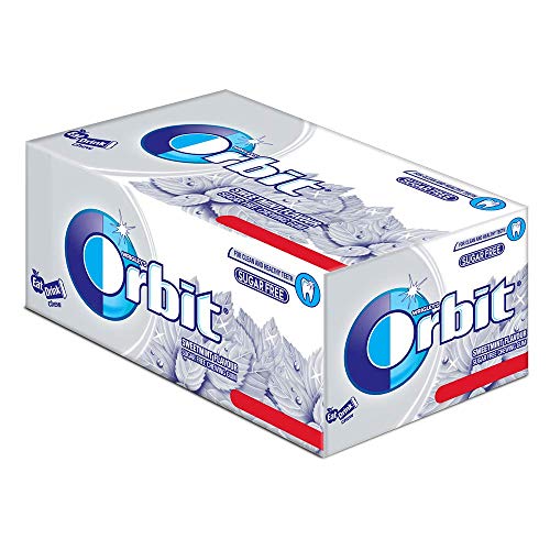 Image of Orbit Sugar Free Chewing Gum, Sweetmint, 140g (Pack of 20)