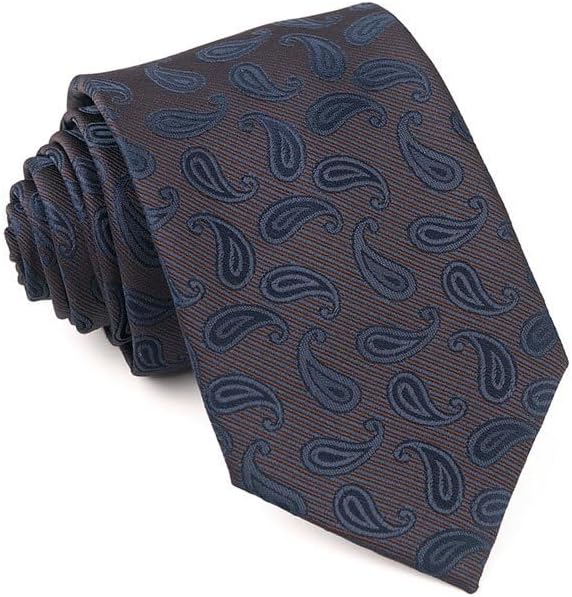 Men's Tie Small Flower Pattern, Business Retro Shirt Suit Accessories