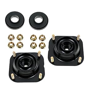 TRQ Stoßdämpferbein Lager & Stützlager-Kit Paar