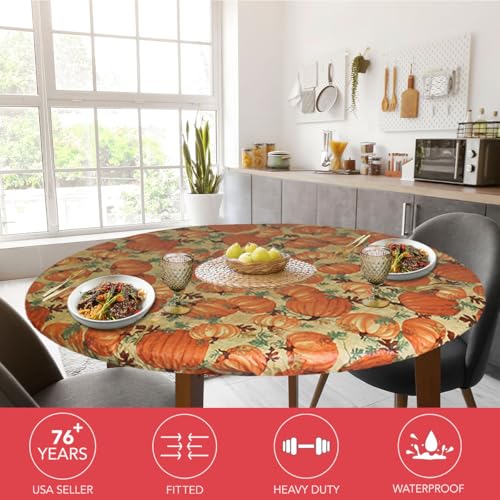 image for Covers For The Home Deluxe Elastic Edged Flannel Backed Vinyl Fitted T