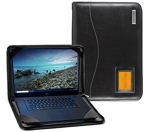 Preisvergleich Produktbild Navitech Broonel - Contour Series - Schwarz Leder Schutzhülle Passend kompatibel mit dem Schenker Slim 13 Laptop L17