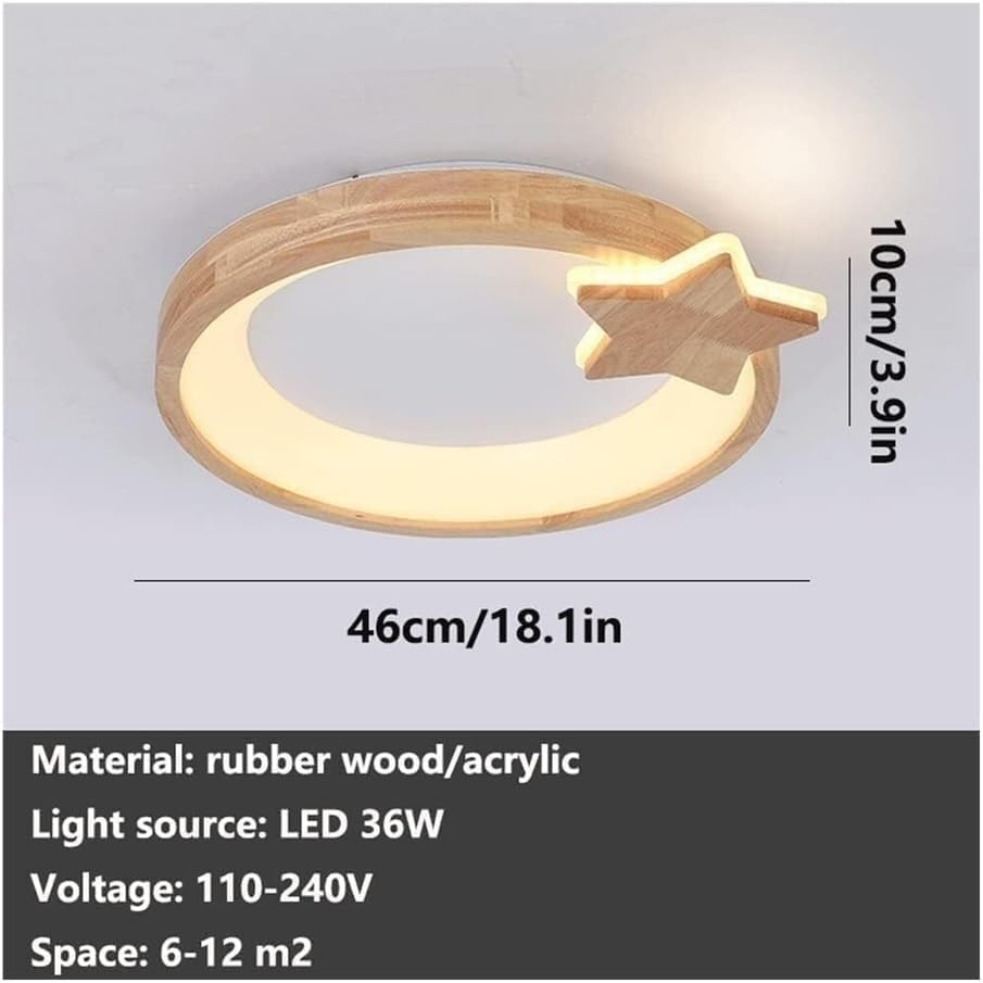 Plafonnier encastré LED 36W circulaire à intensité variable HMJGDZG - 7