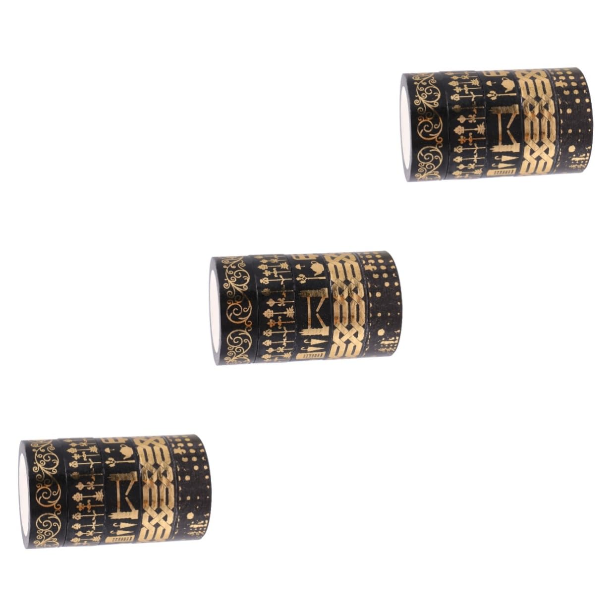 NUOBESTY 15rollen Dekoratives Washi Tape Für Farbenfrohe Designs Zum Verzieren Von Tagebüchern Scrapbooking Und Geschenkverpackungen Für Kreative Projekte Und