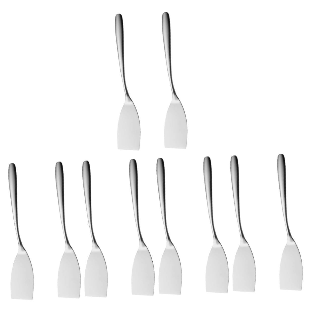 ORFOFE 10stücke Teiliges Pfannenwender Hochtemperaturbeständiger Steakspatel Für Grill Und Küche Wenden Von Pfannkuchen Und