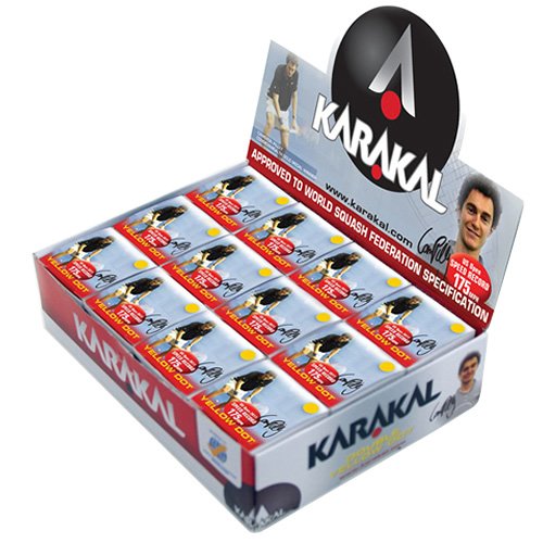 Karakal Red Dot Squash Balls #TOP1