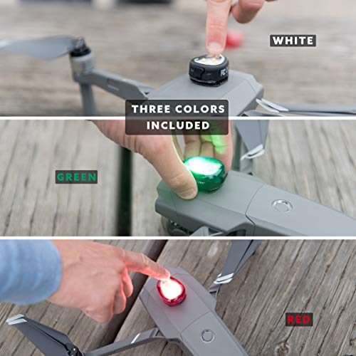 Lume Cube Strobe | Anti-Collision Lighting for Drone | 3 Pack | Drone Strobe | FAA Anti-Collision Light | Made for Any Drone | DJI Mini, Mavic, Phantom, Inspire, Matrice - Thumbnail 7