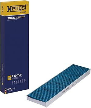 Hengst Filtration Hengst Cabin Air Filter - Biofunctional - E2947LB