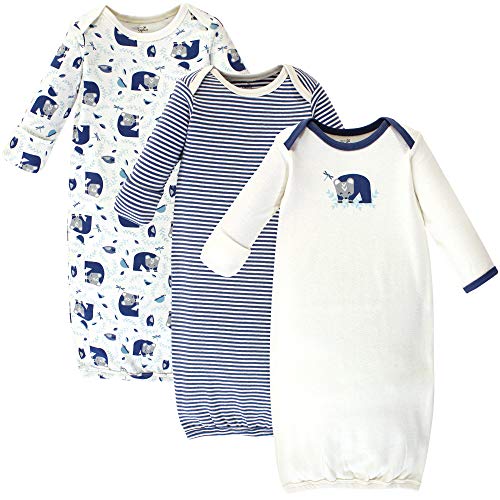 Image of Touched by Nature Unisex Baby Organic Cotton Gowns
