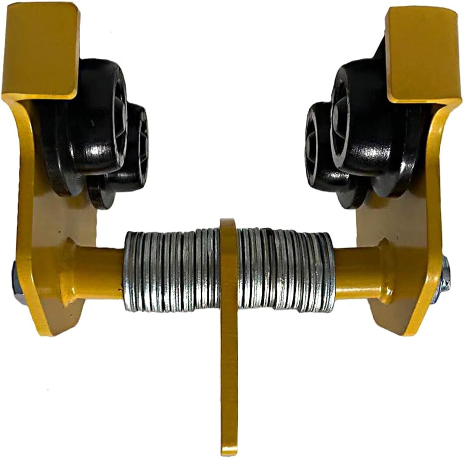 Gakee Manually Trolley 0.5T/1100LBS Load Capacity, Steel Push Beam Trolley Adjustable I-Beam Width, Beam Trolley Hoist with Four Sturdy Wheels Material Handling Tool (0.5T) : Industrial & Scientific